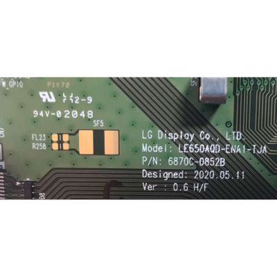 KIT DE TARJETAS PARA TV LG / MAIN EBT66642903 / EAX69532304(1.0) / 66642903 / 1CEBT000-00VL / FUENTE EAY65689411 / EAX69061001(2.2) / 65689411 / T-CON 6871L-6309A / 6870C-0852B / 6309A / PANEL AC650AQL CPA1_RS / MODELO OLED65C1PUB.DUSQLJR - Imagen 3